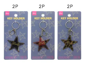 Acrylic Key Ring Star