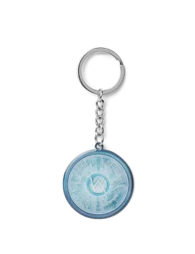 AW Key Chain Blue round