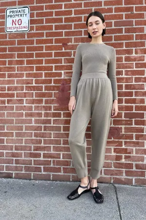 Base Pants in Stoneware