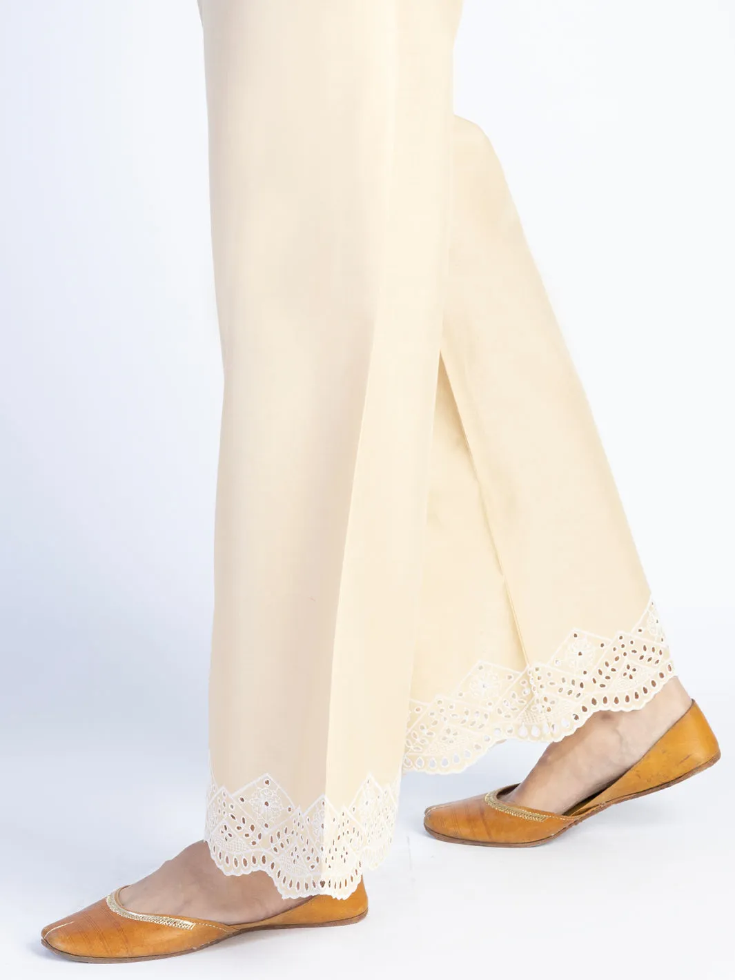 Beige Lawn Trousers - AL-T-640