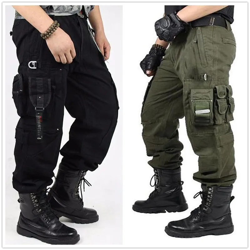 Big Pocket Cotton  Men's Cargo Pants