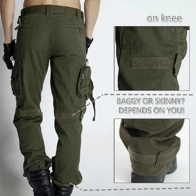 Big Pocket Cotton  Men's Cargo Pants