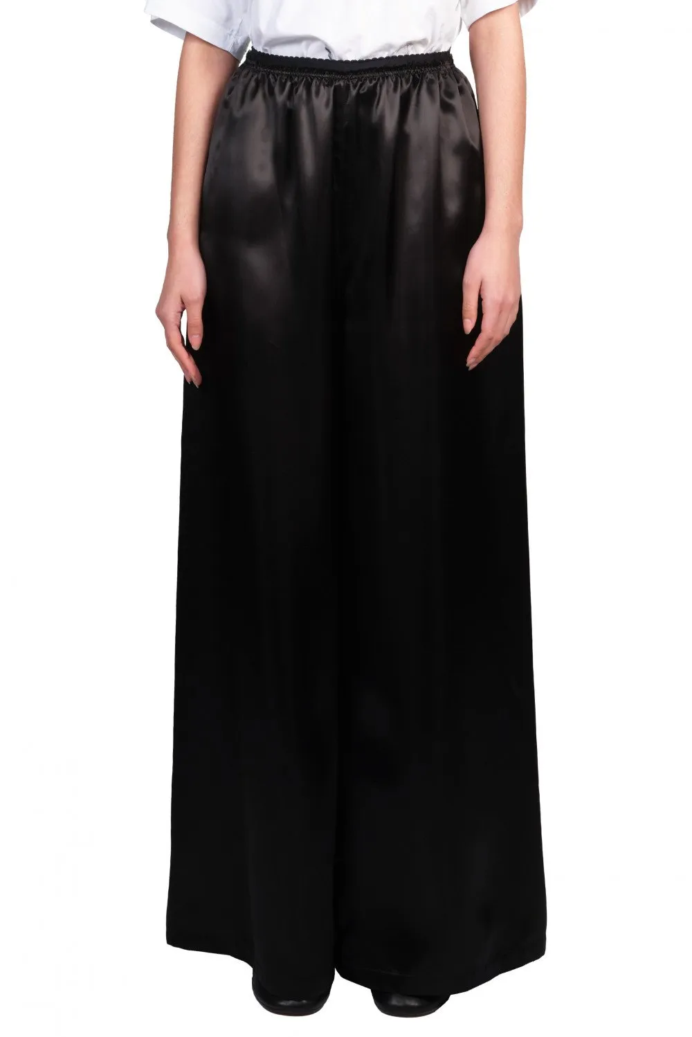 Black Wide Leg Trousers