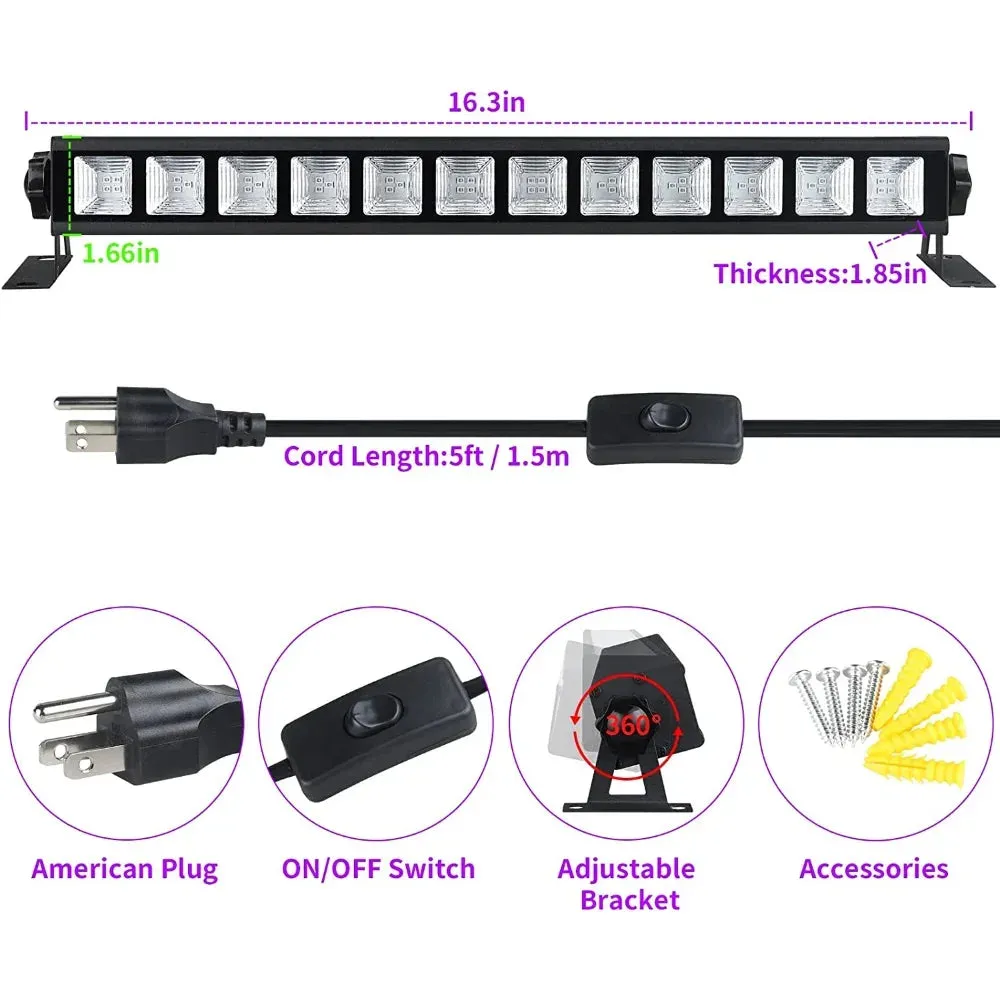 Blacklight LED UV 40W Bar Party Light