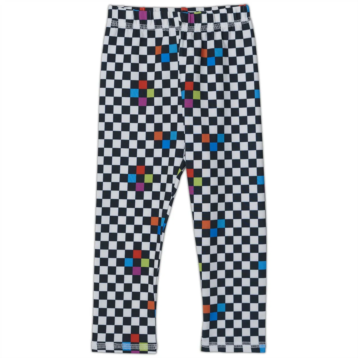 Checkerboard Hybrid Kids Leggings UPF 50 