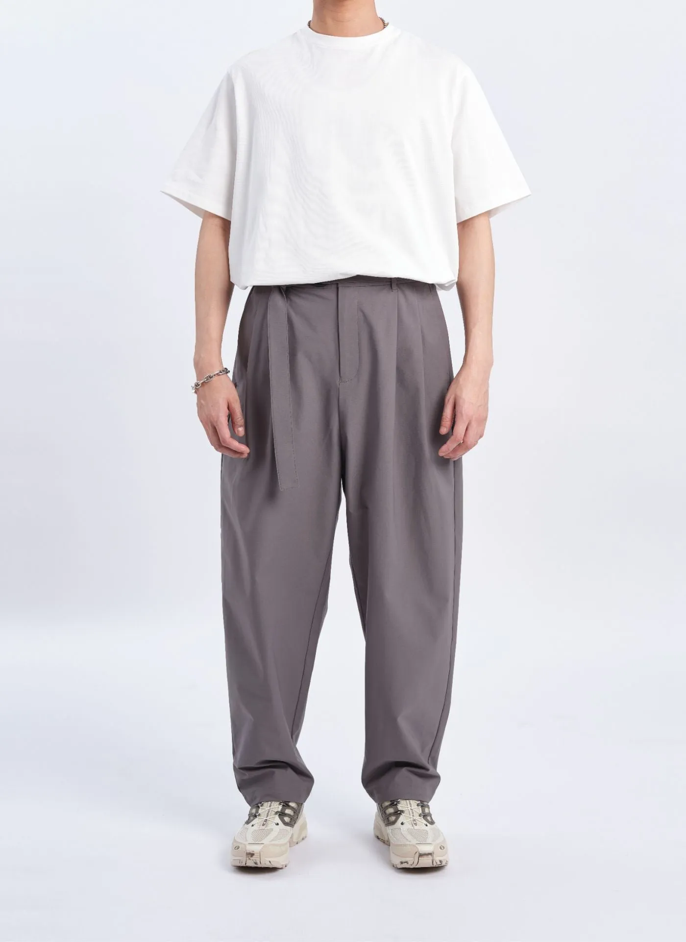 Cotton Touch Solotex Wide Tapered Pants (P-12)