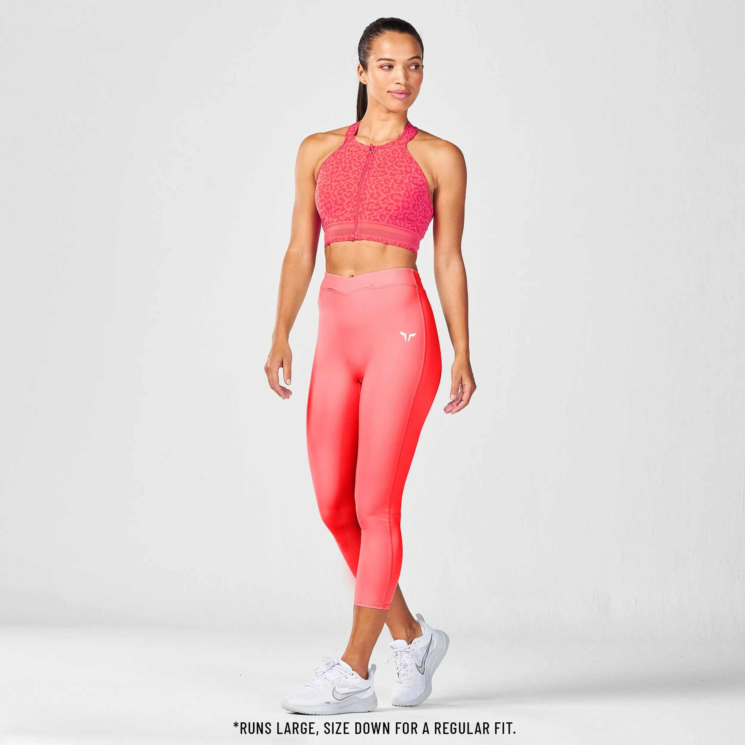 Crossover Leggings 24" - Cayenne