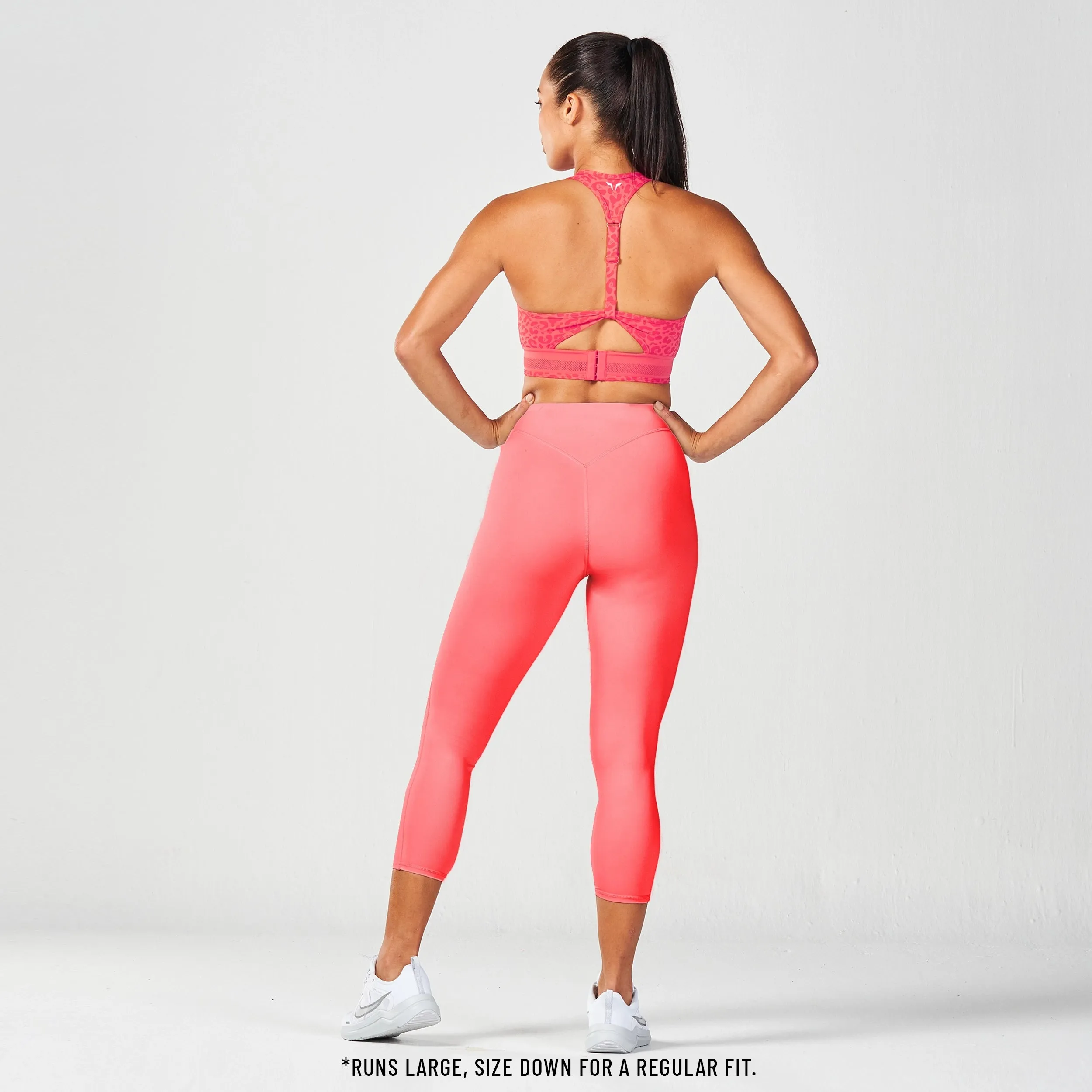 Crossover Leggings 24" - Cayenne