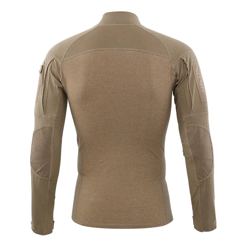 Elastic Wear-Resistant Outdoor Riding Men‘s T-shirt