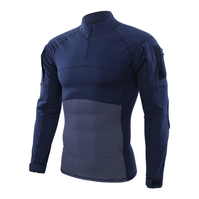 Elastic Wear-Resistant Outdoor Riding Men‘s T-shirt