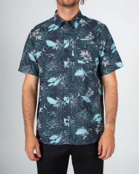 Feeding Frenzy UV Woven Shirt Men's