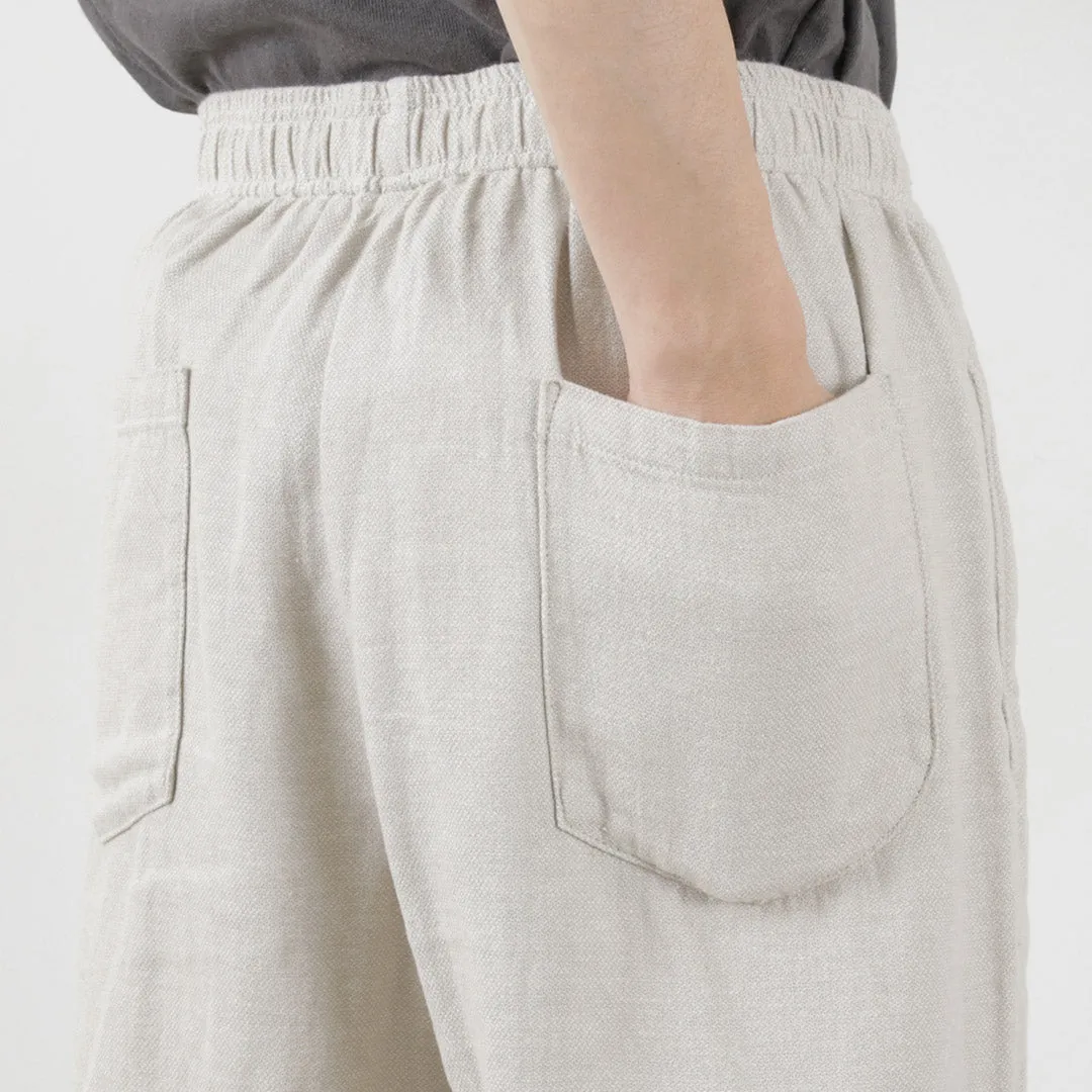 GOHEMP / Greenhill Pants Hemp Cotton Broken Twill