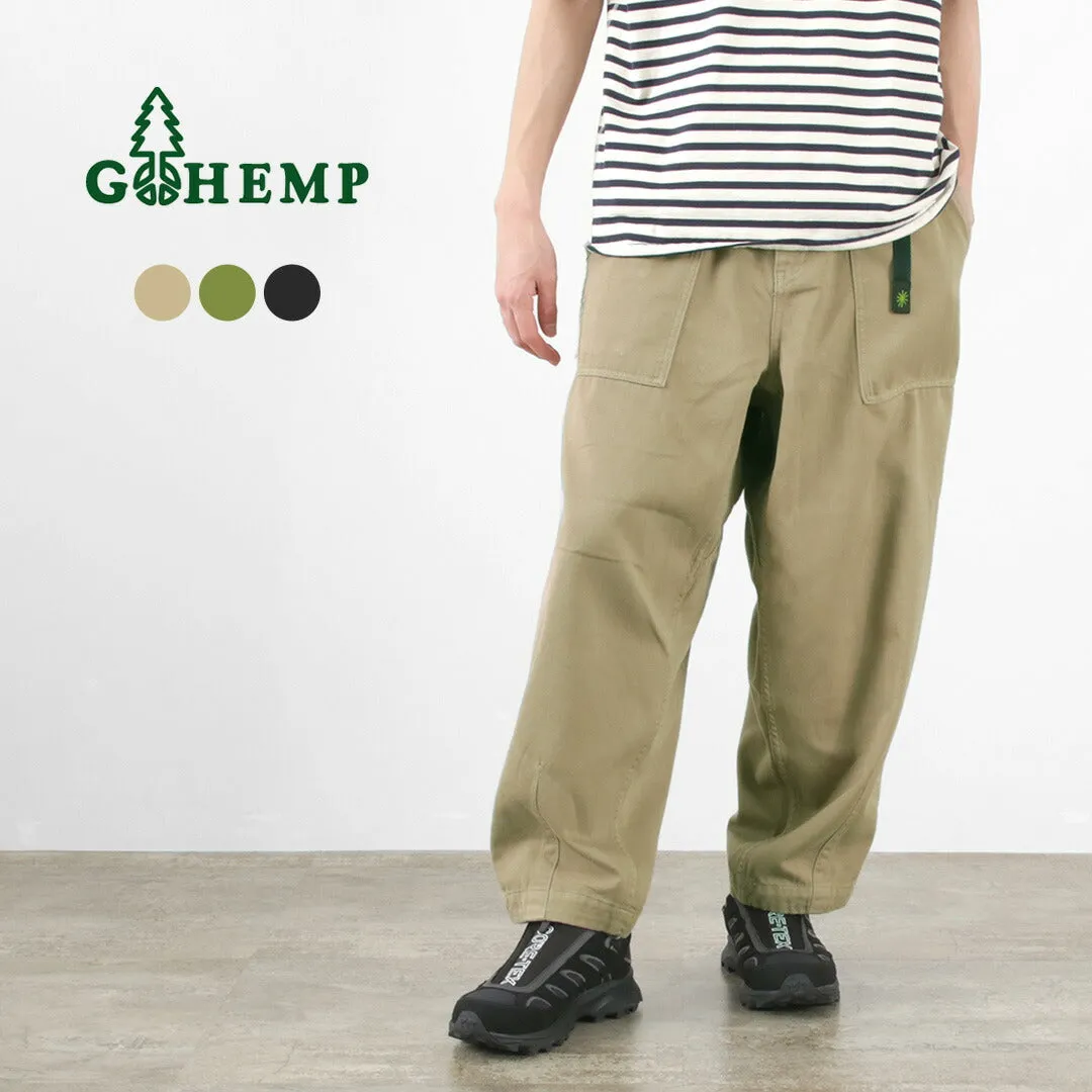 GOHEMP / Travel Balloon Pants Hemp Cotton