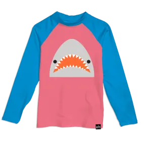 Kawaii Shark Swim UV Rashguard