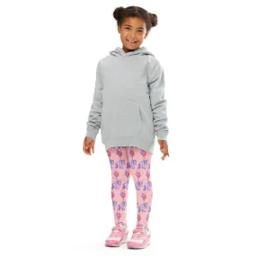 Kid's Leggings Purple Unicorn