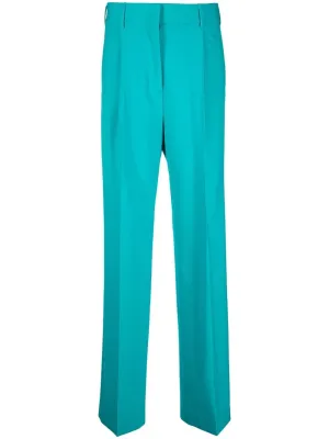 MSGM STRAIGH-LEG WOOL TROUSERS