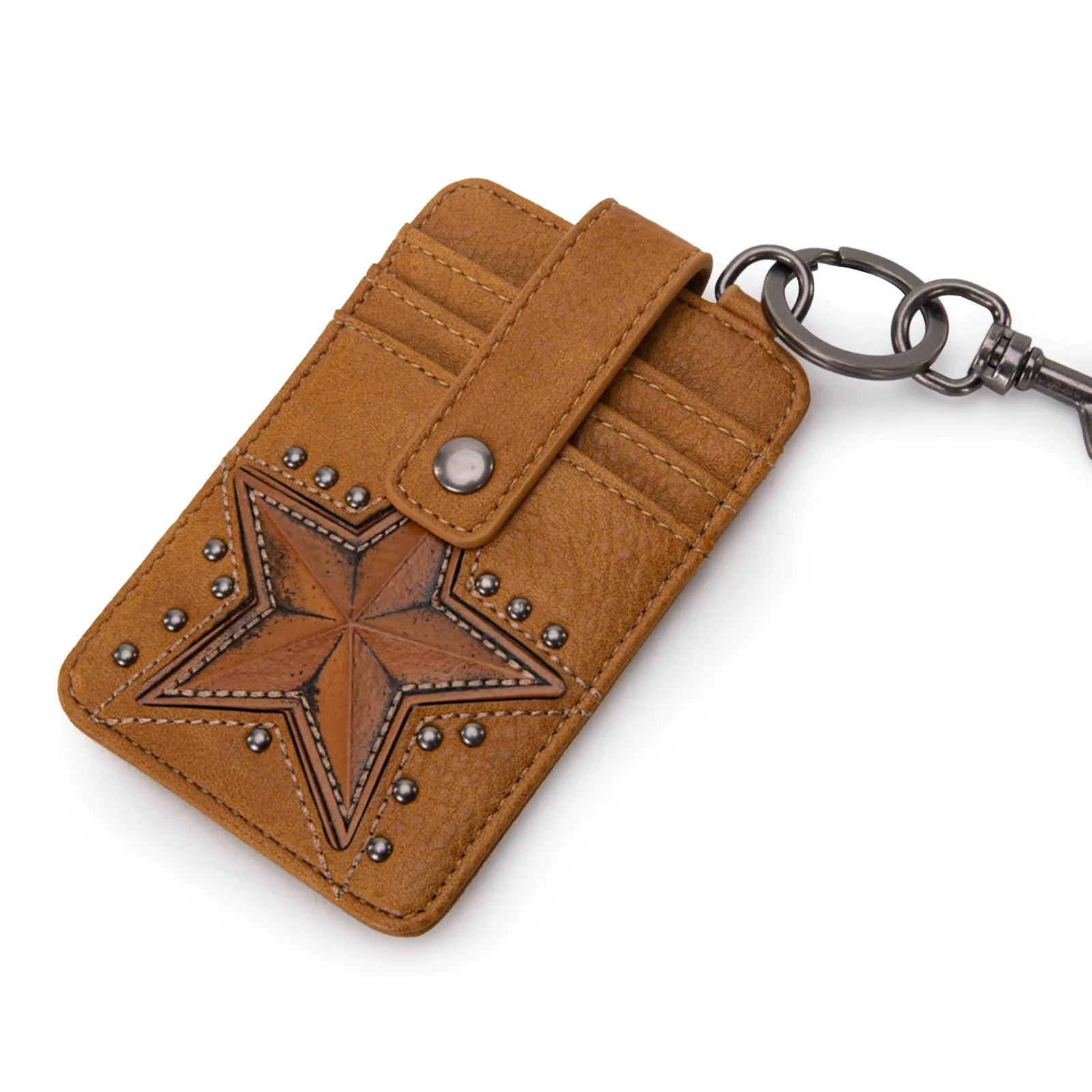 MW1288-W007  Montana West  Lonestar Collection Mini Key Ring Card Case