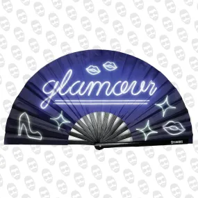 Neon Glamour UV Fan