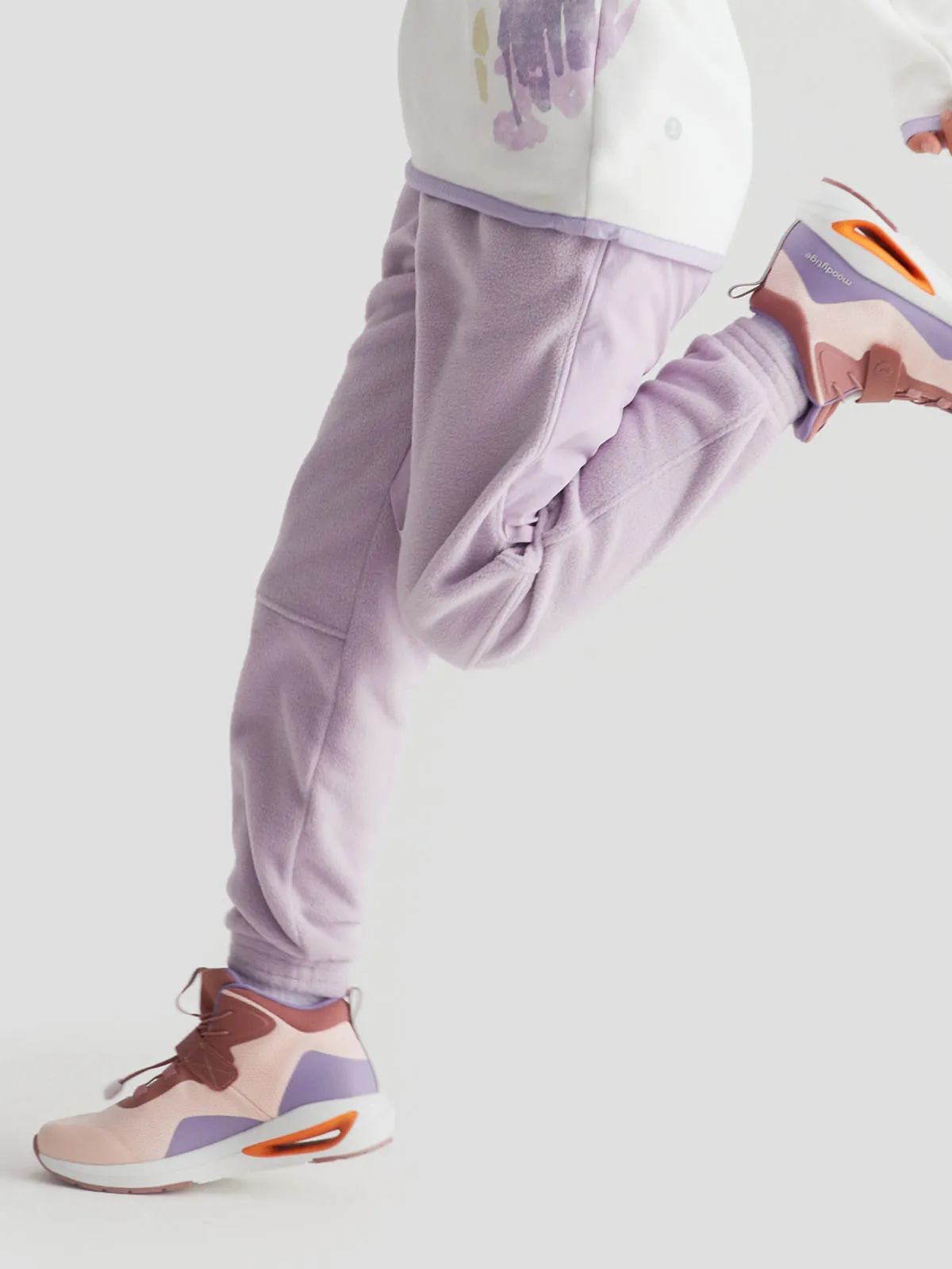 Paneled Fleece Pants