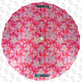 Plumeria Flower UV Parasol