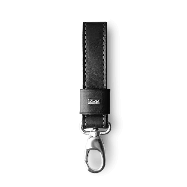 Premium Leather Loop Key Ring