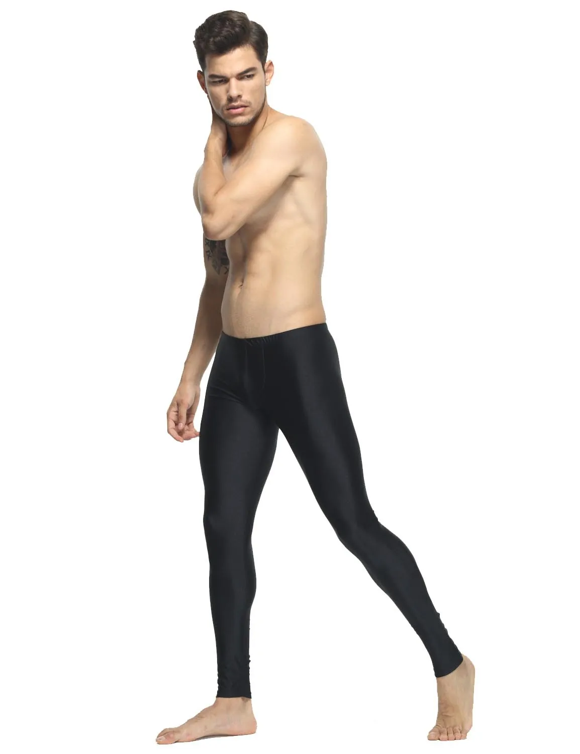 Sport Compression Shiny Tights Leggings 60611