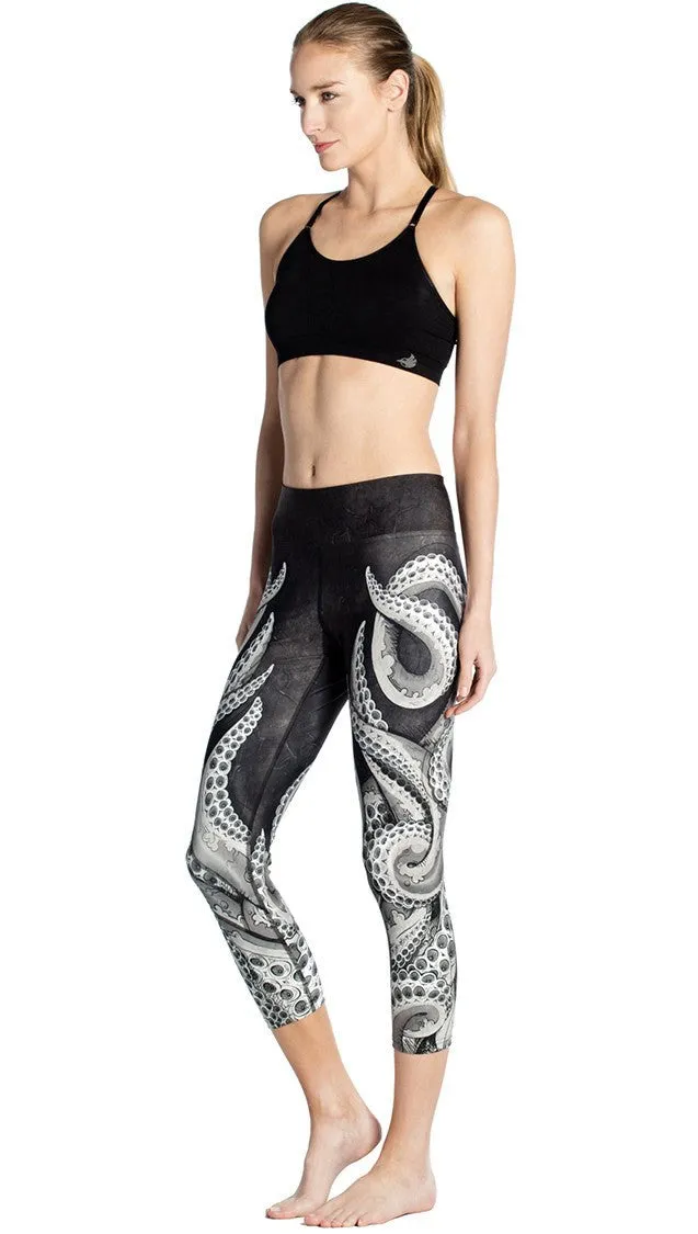 Tentacles - Triathlon Capri Leggings - CUSTOM ORDER