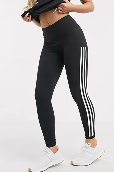 Three Stripe Panel Tights