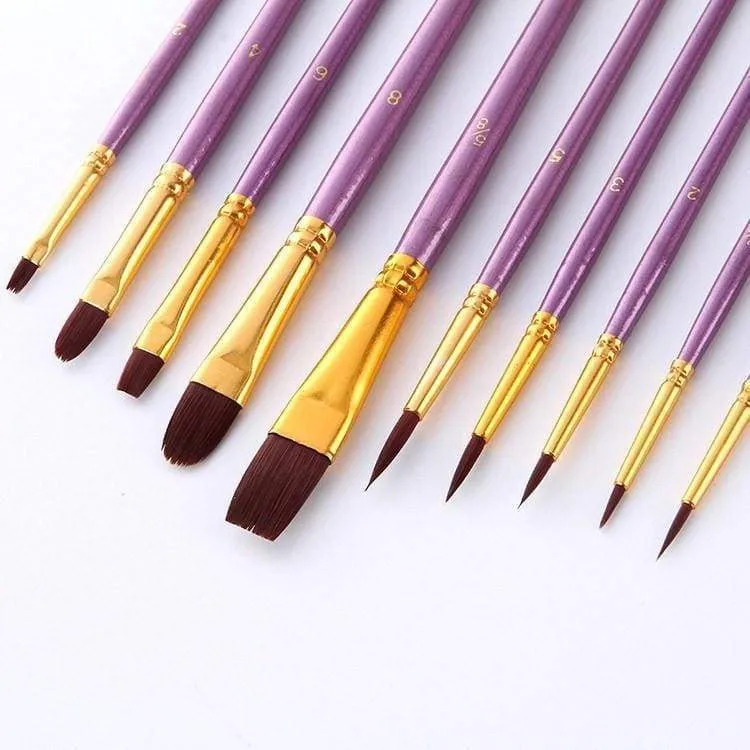 UV Body Paint Brushes