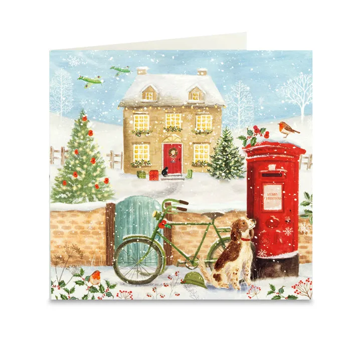 Winter Village Christmas Cards - Pack of 10