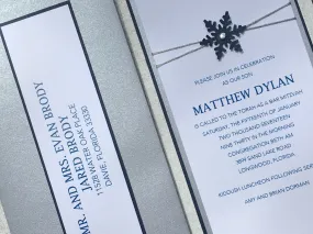 Winter Wonderland Themed Invitation