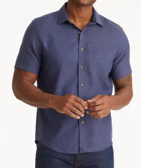 Wrinkle-Resistant Linen Short Sleeve Cameron Shirt